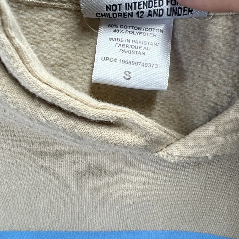 The Office Dwight Hoodie False Adult S‎ Small Tan.  Comes With Socks 